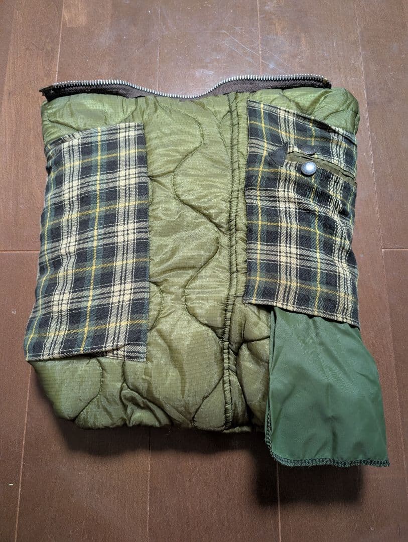 BARBOUR ヘルメットバッグ リメイク 再構築