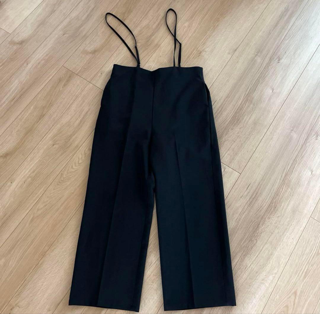 T. japan strap pants ストラップパンツ　ブラック