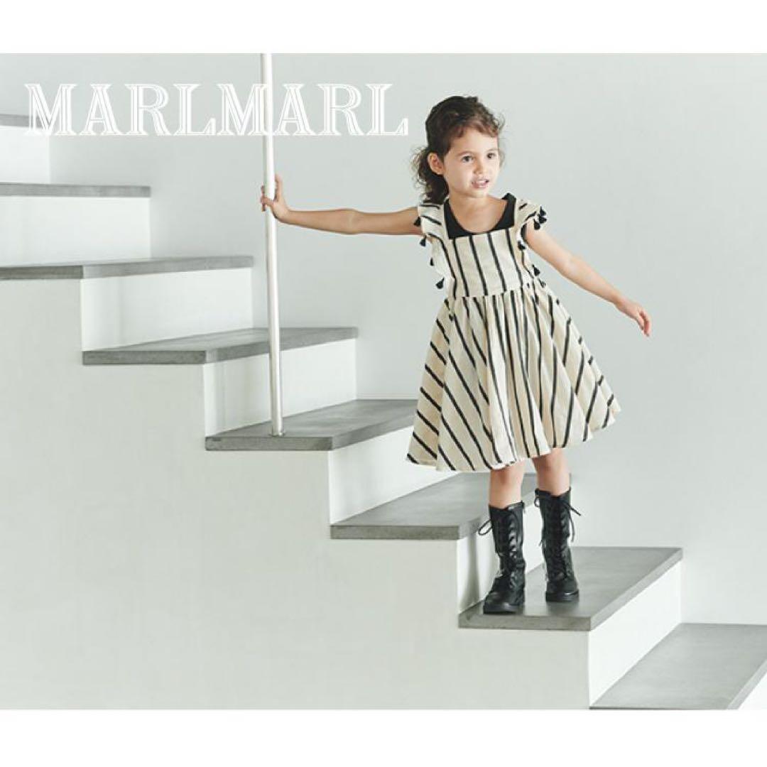 MARLMARL ワンピース　loisir sun dress 3 stripe