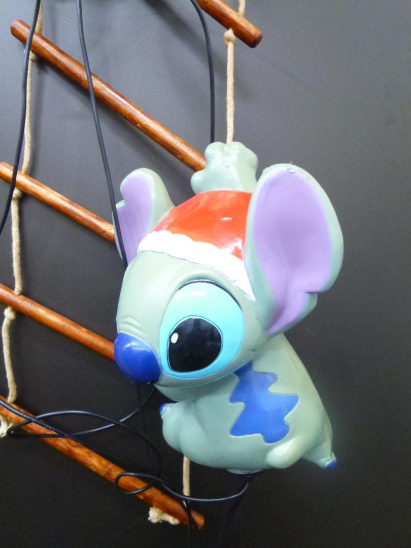 中古 ディズニー ブローライト ミニはしごタイプ3P スティッチ