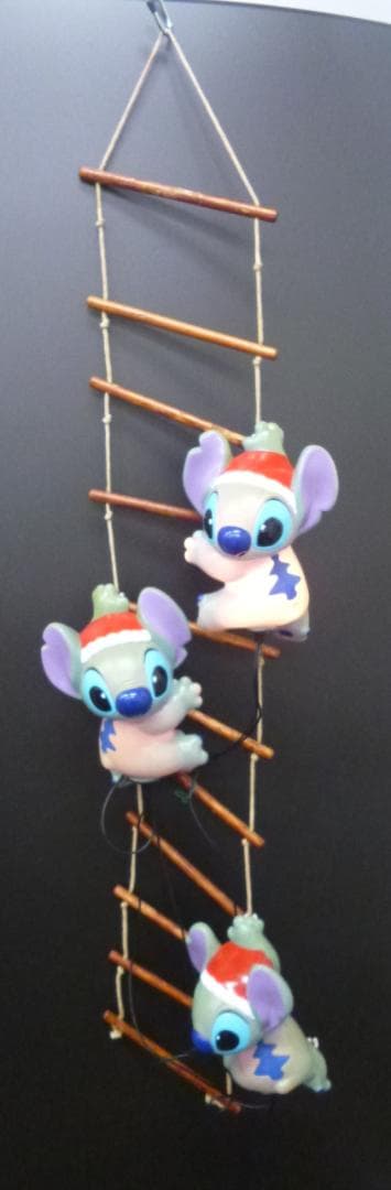 中古 ディズニー ブローライト ミニはしごタイプ3P スティッチ