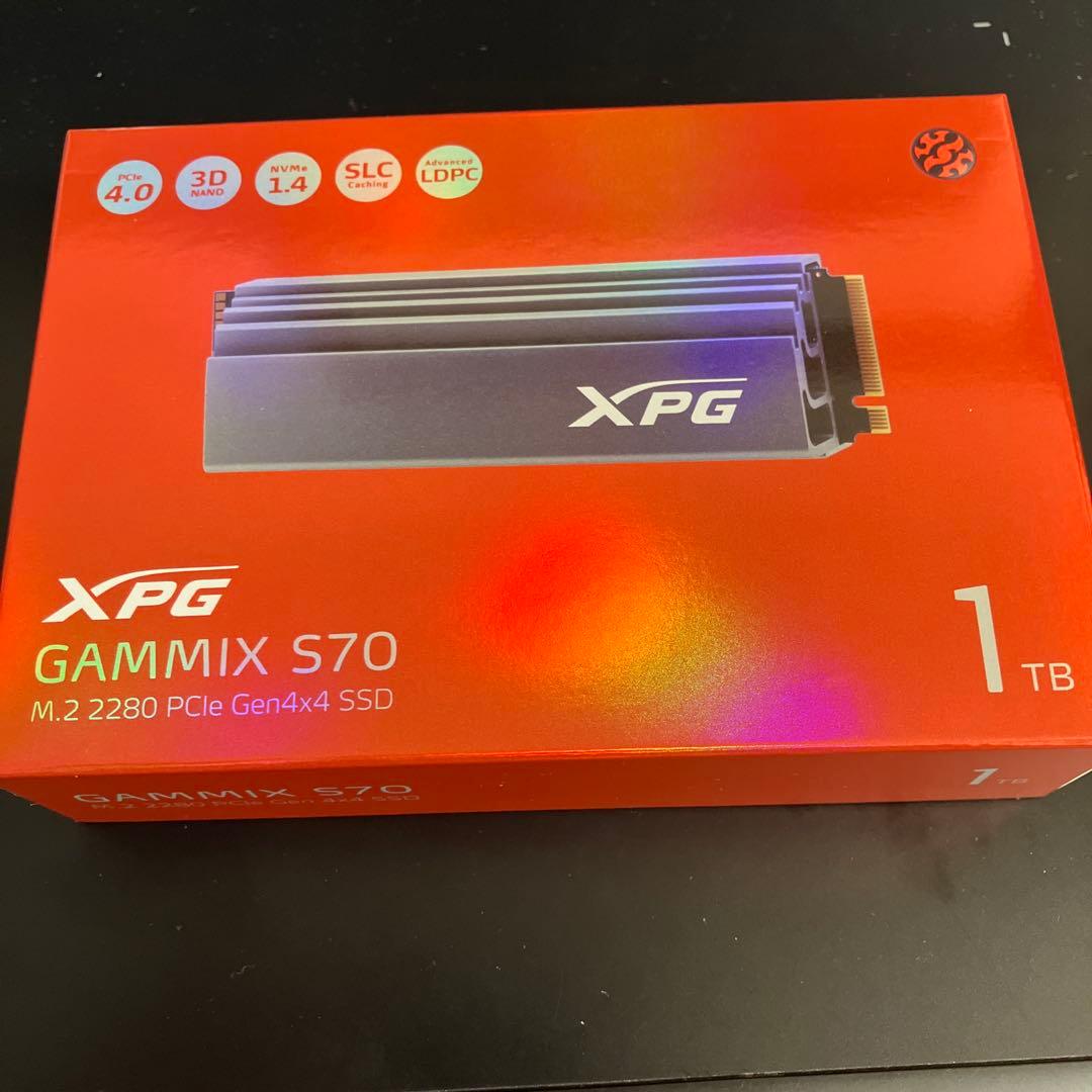 内蔵型SSD ADATA XPG GAMMIX S70 1TB SSD