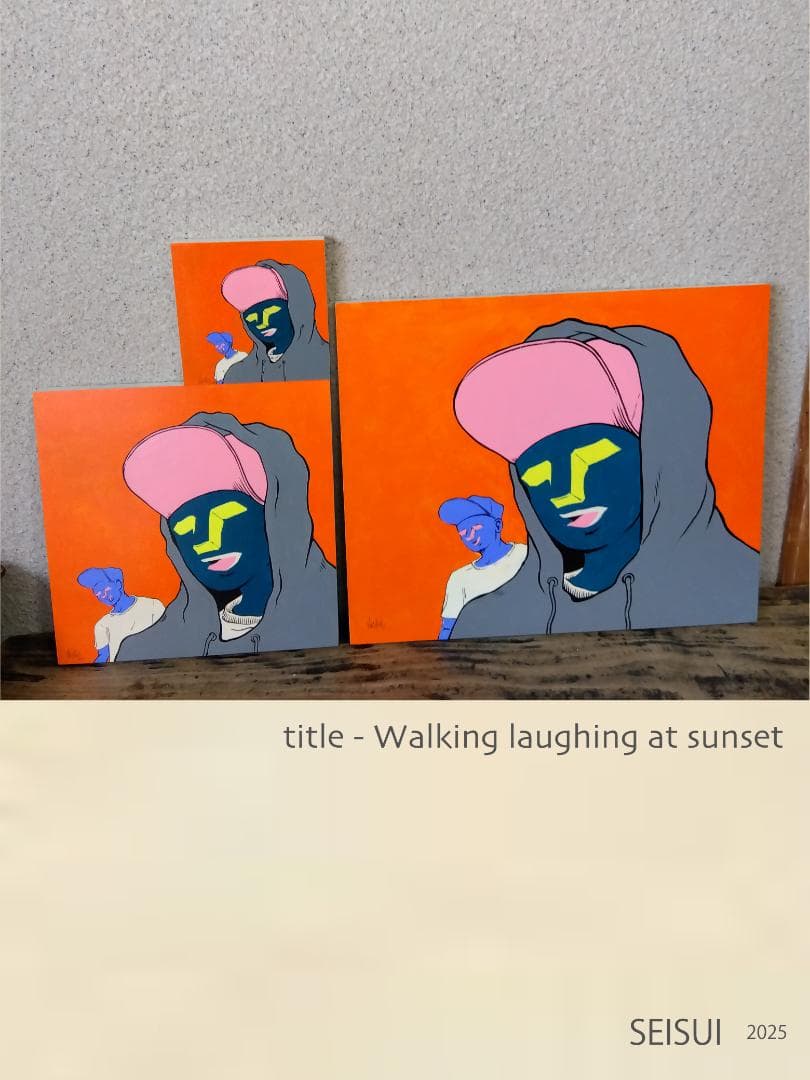 ストリートアート 原画(S-size) インテリア SEISUI