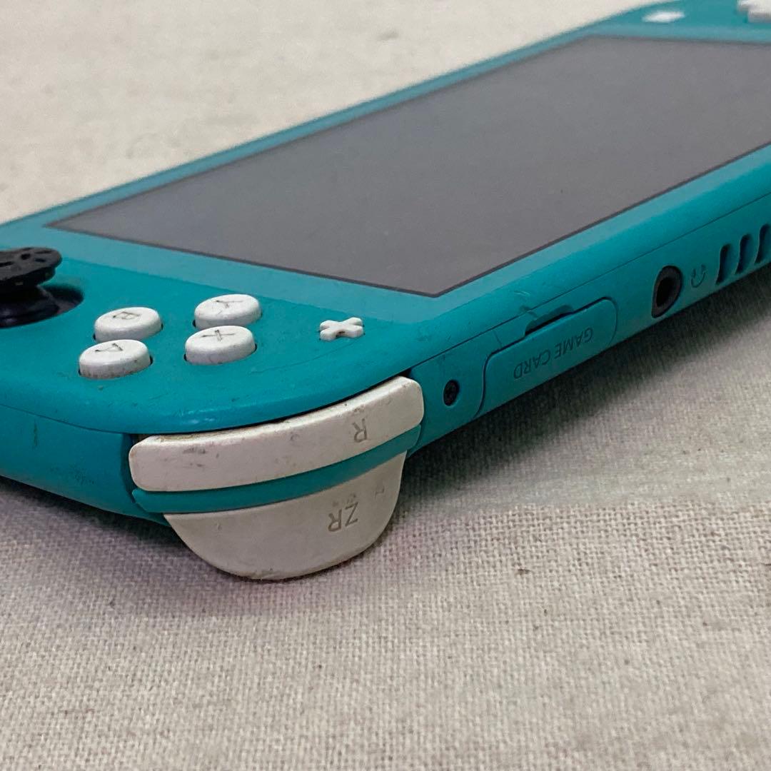 現状品 Nintendo 任天堂 Switch Lite ターコイズブルー　JA