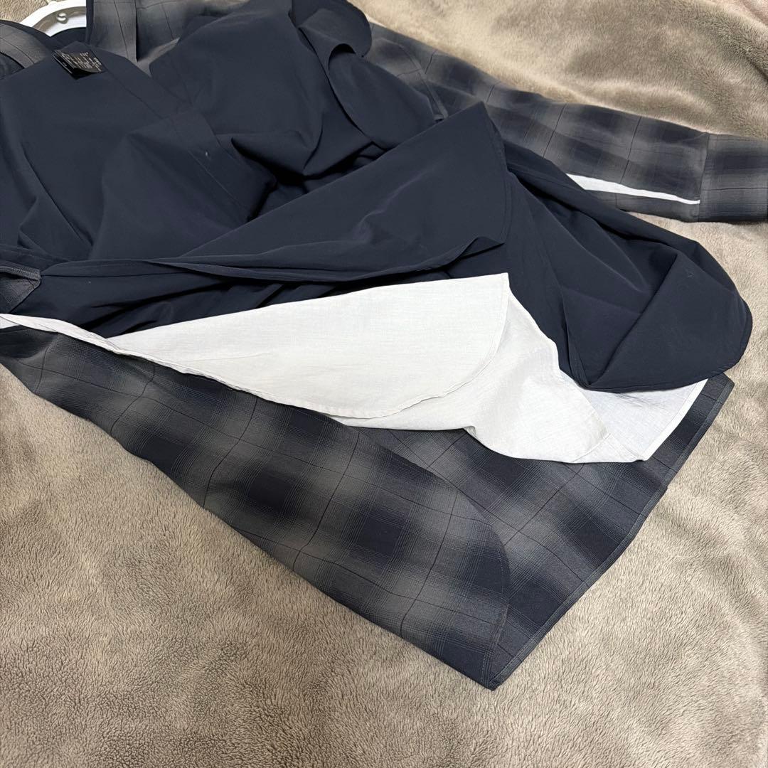 steinシュタイン OVERSIZED LAYERED SHIRT