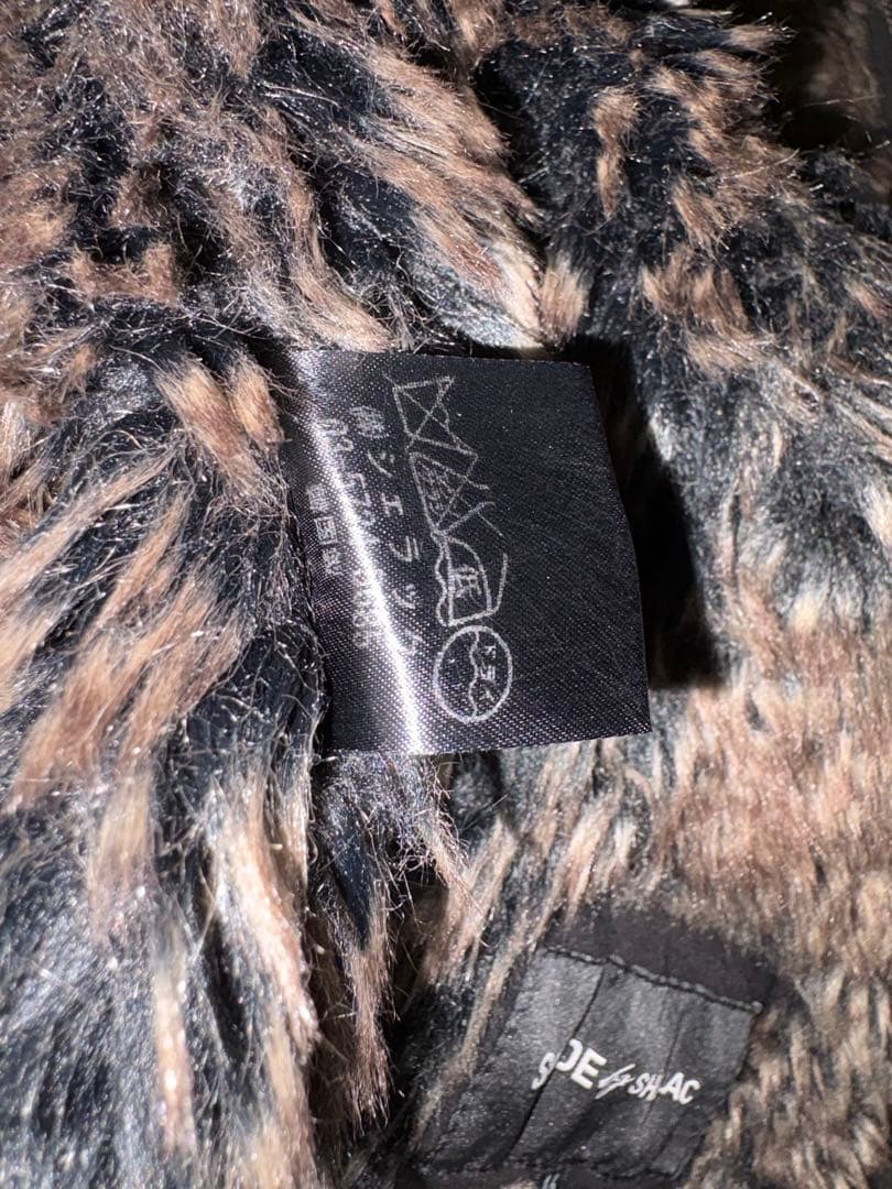 ジャケット・アウター shade shellac fake fur jacket 00s y2k