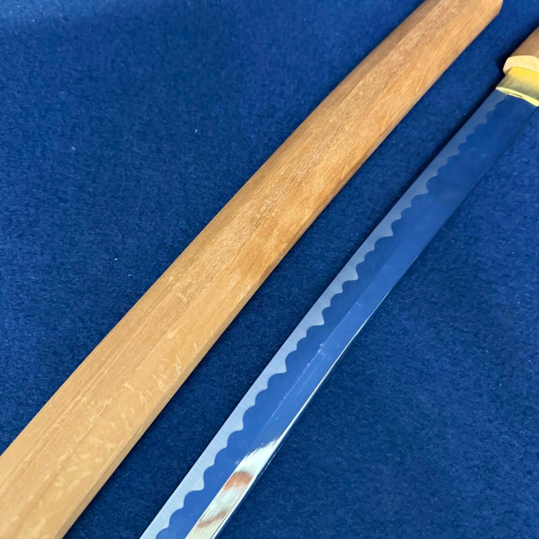 模造刀 模擬刀 太刀 白鞘 全長約103cm刃渡約72cm 重さ約1200g