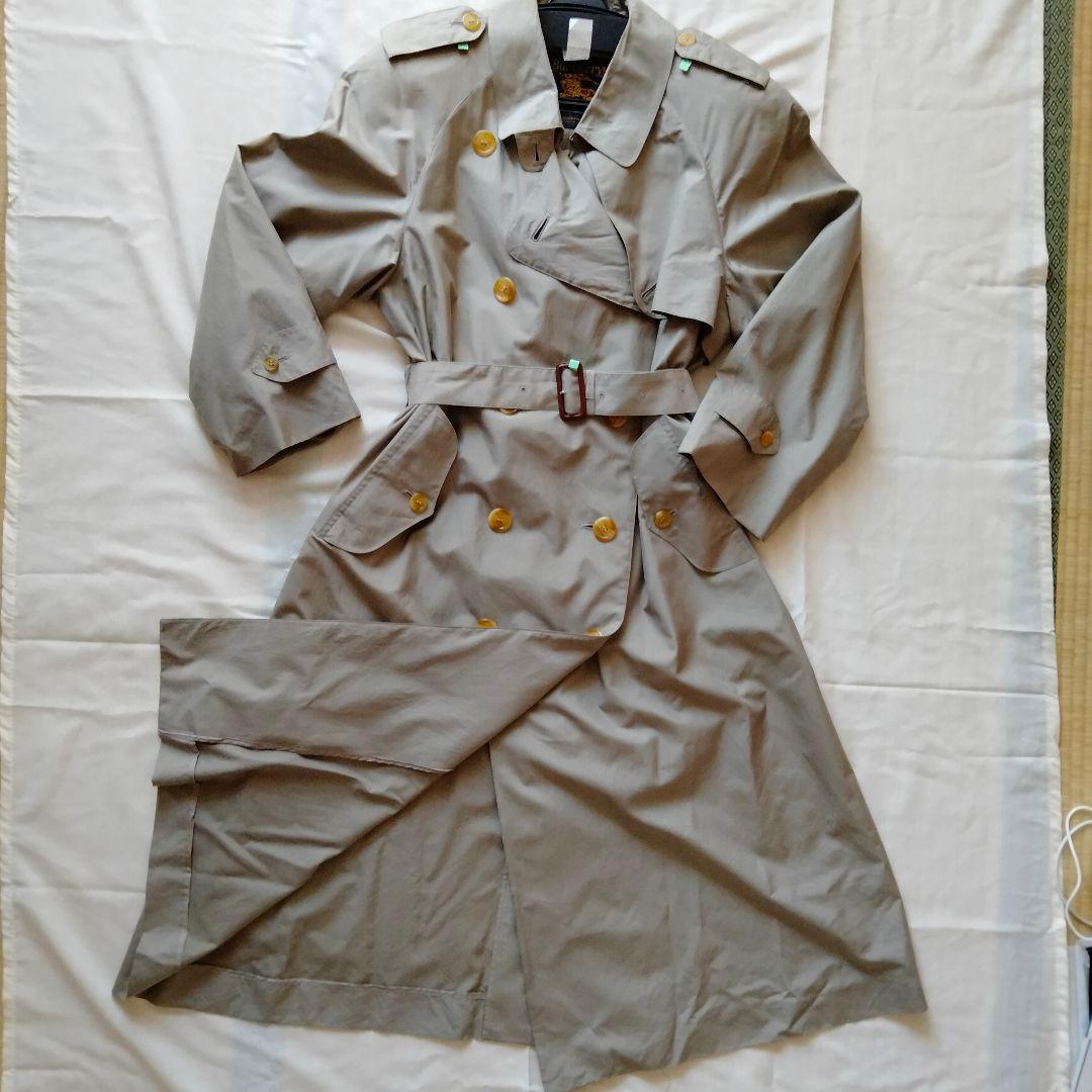クリーニング済み　BURBERRY'S シルク100% コート ヴィンテージ