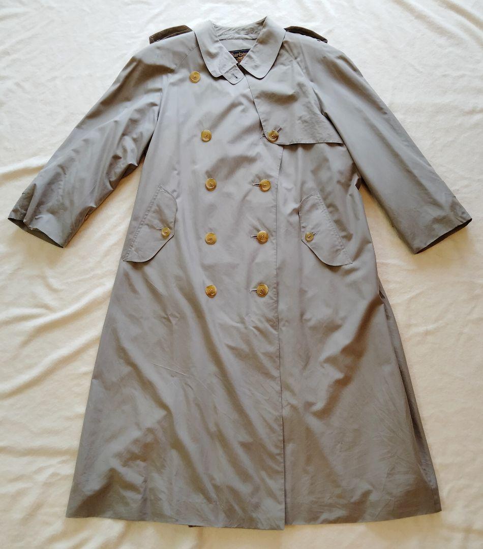 クリーニング済み　BURBERRY'S シルク100% コート ヴィンテージ