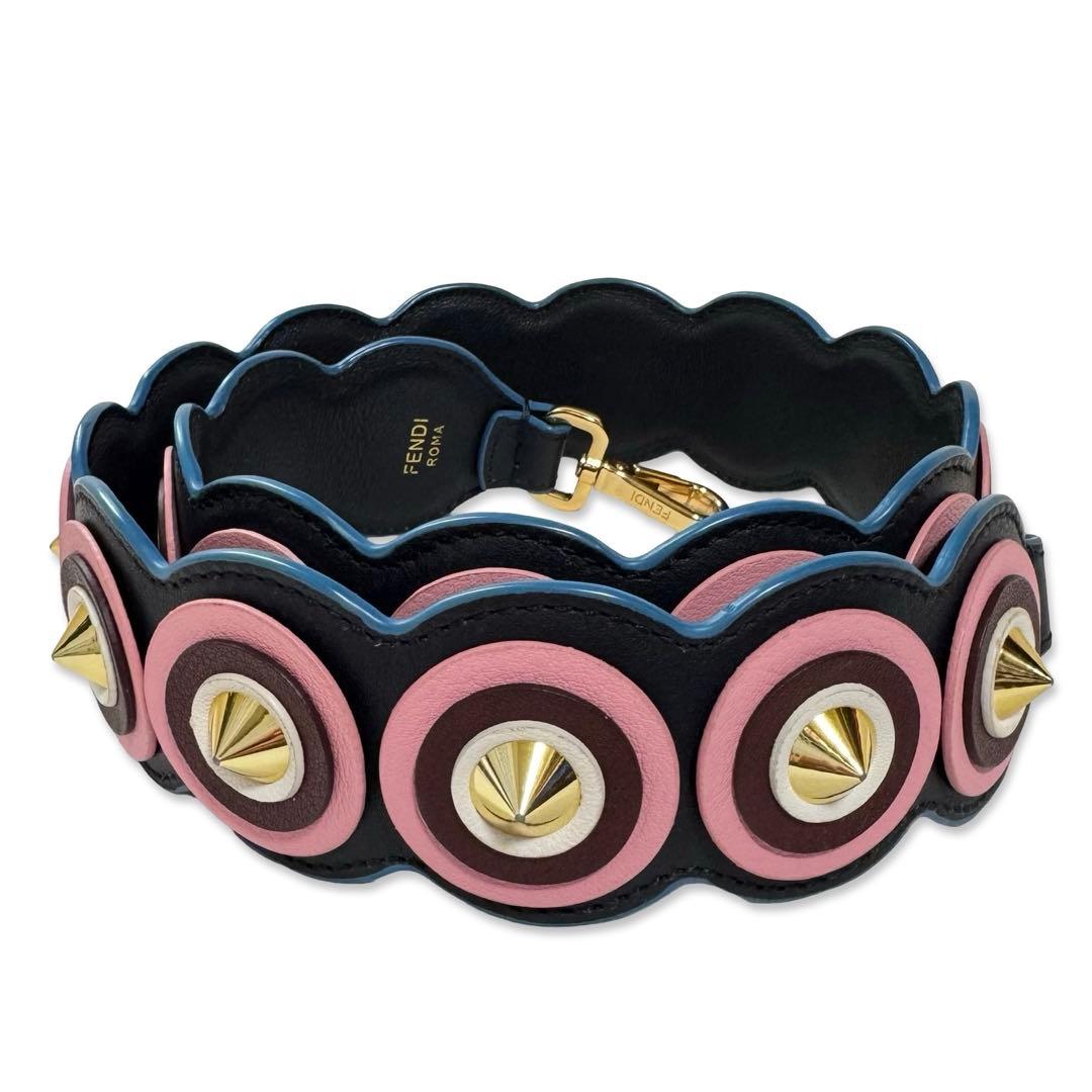 【極美品】フェンディ ストラップユー ショルダーストラップ レザー 送料無料