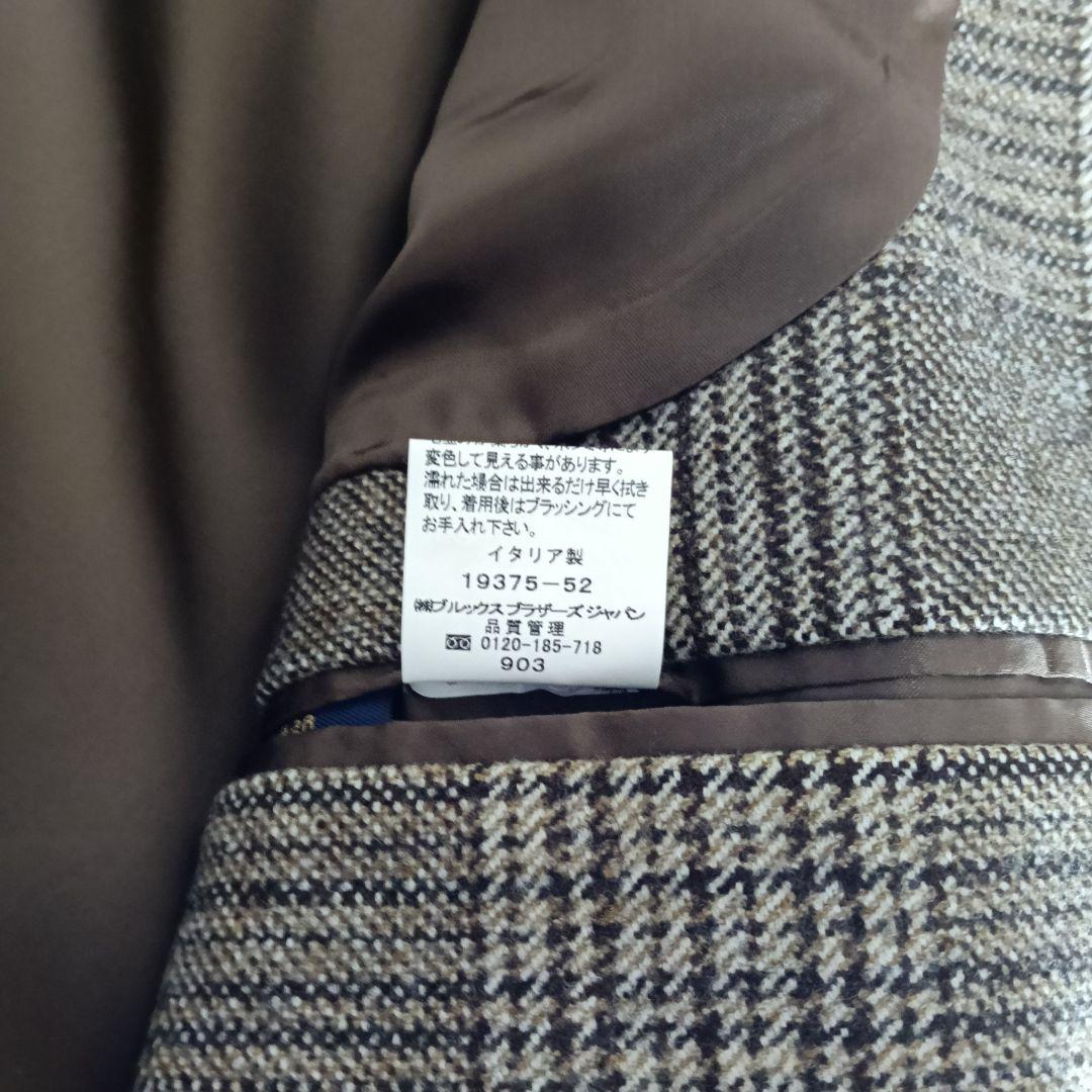 【美品】Brooks Brothers 高級ロロ・ピアーチェックチェスターコート