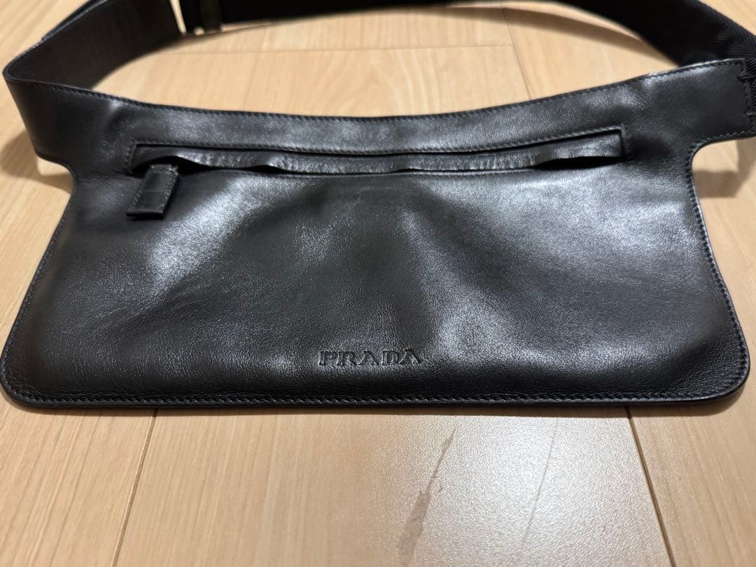バッグ PRADA 1999SS archive LEATHER BODY BAG