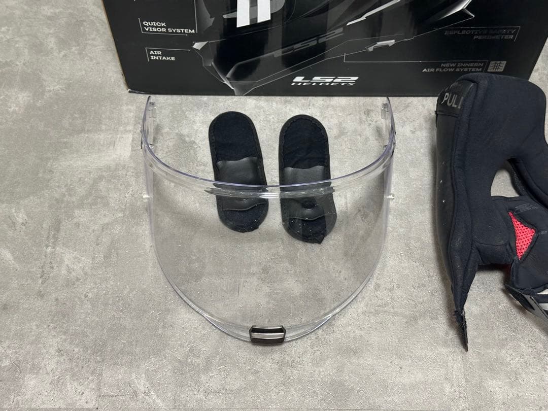 LS2 CHALLENGER F フルフェイスヘルメット 【すぐ発送】