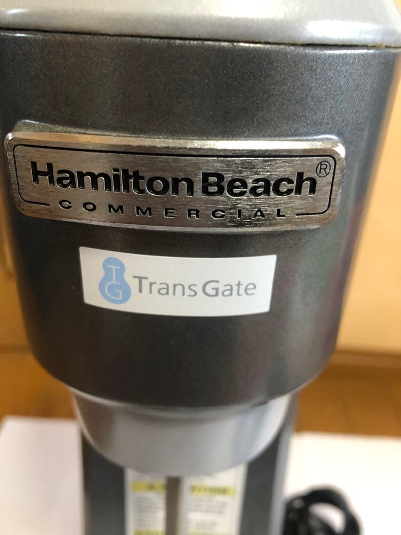 動作品　ハミルトンビーチ　ドリンクミキサー　カップ2個付