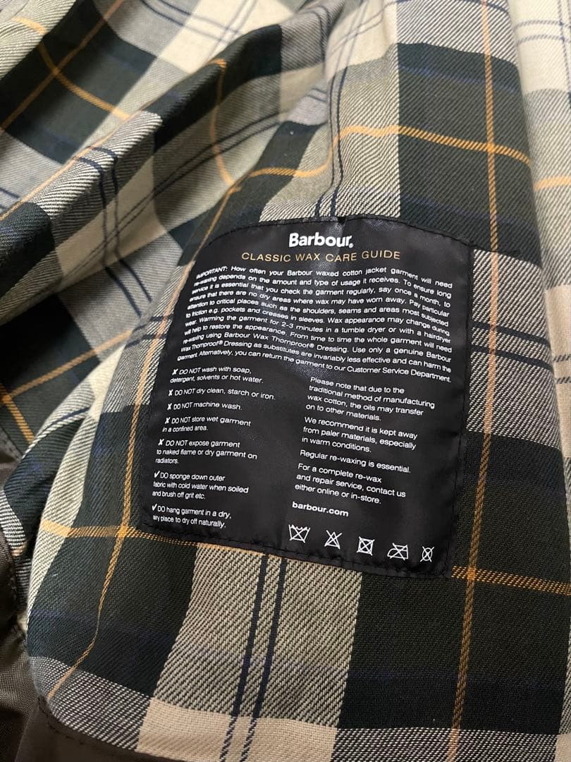 Barbour OS Transport トランスポートWax Jacket
