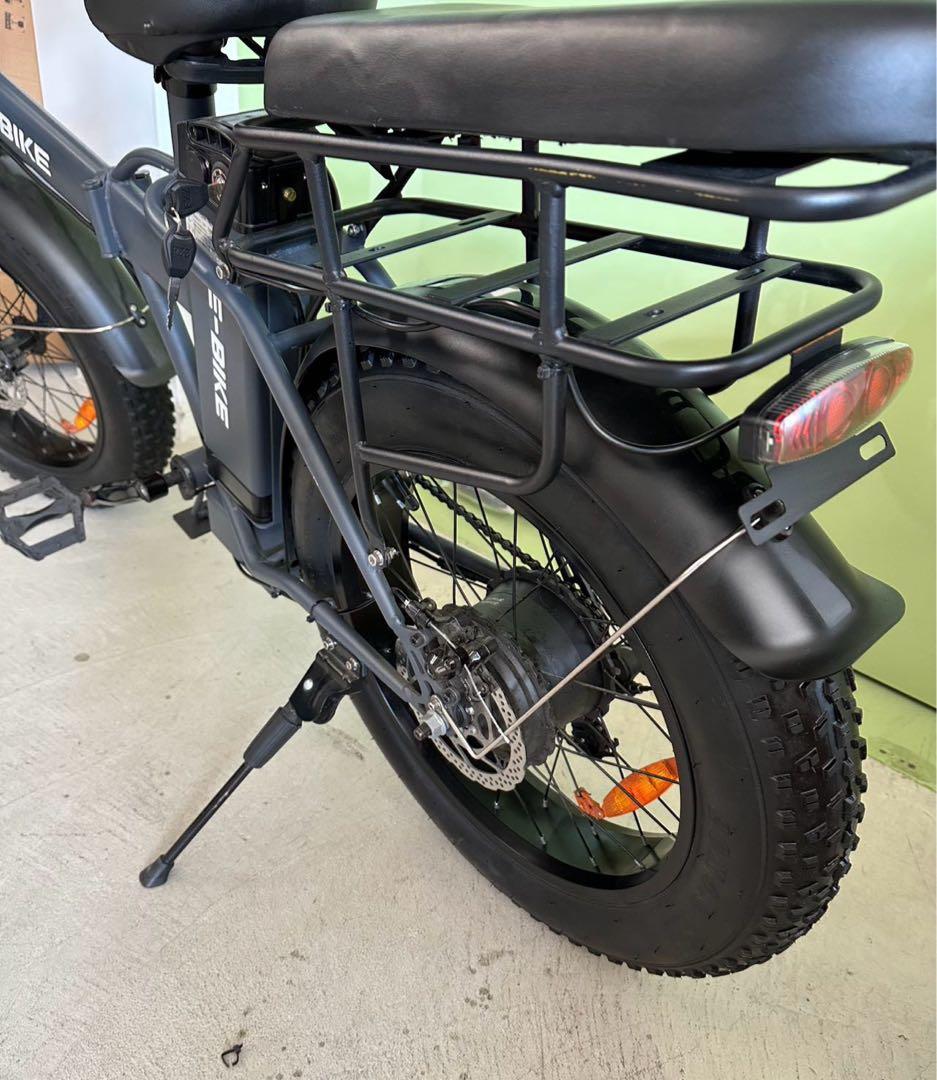 19 ファットバイク20インチ折り畳みビーチクルーザー自転車 F 7段変速
