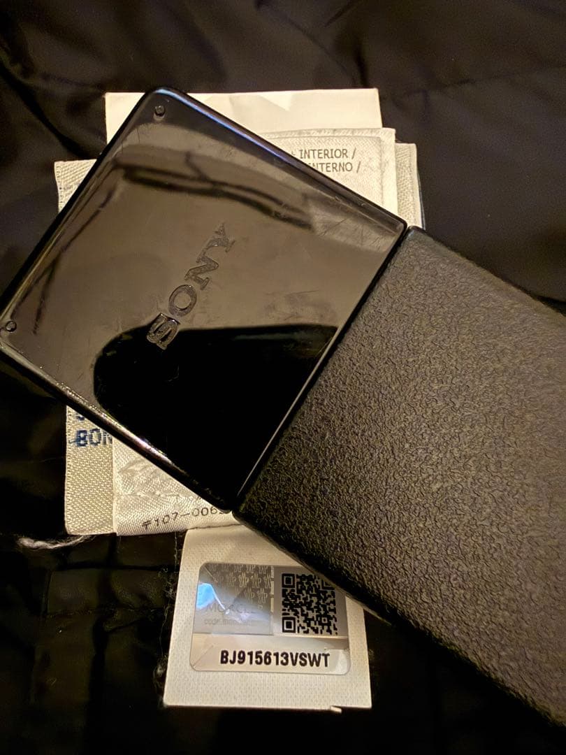 Moncler 黒 ロングダウンジャケット