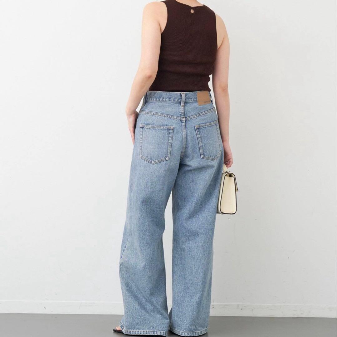 ドゥーズィエムクラス　loose jeans everyday l like