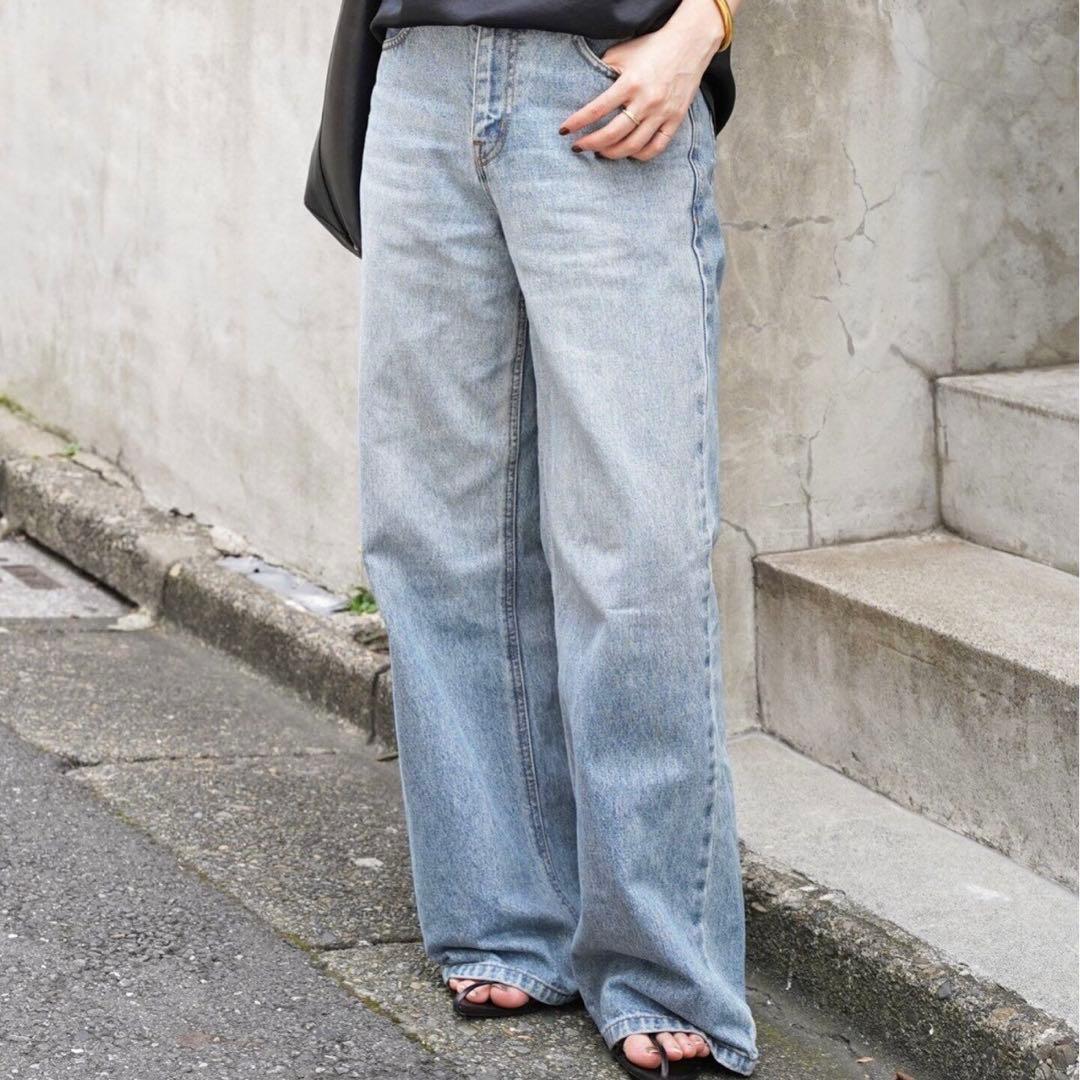 ドゥーズィエムクラス　loose jeans everyday l like