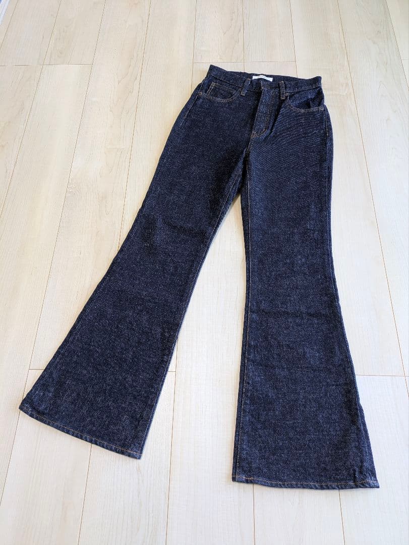 【MOUSSY♡MVSflare】マウジー フレアデニム サイズ25