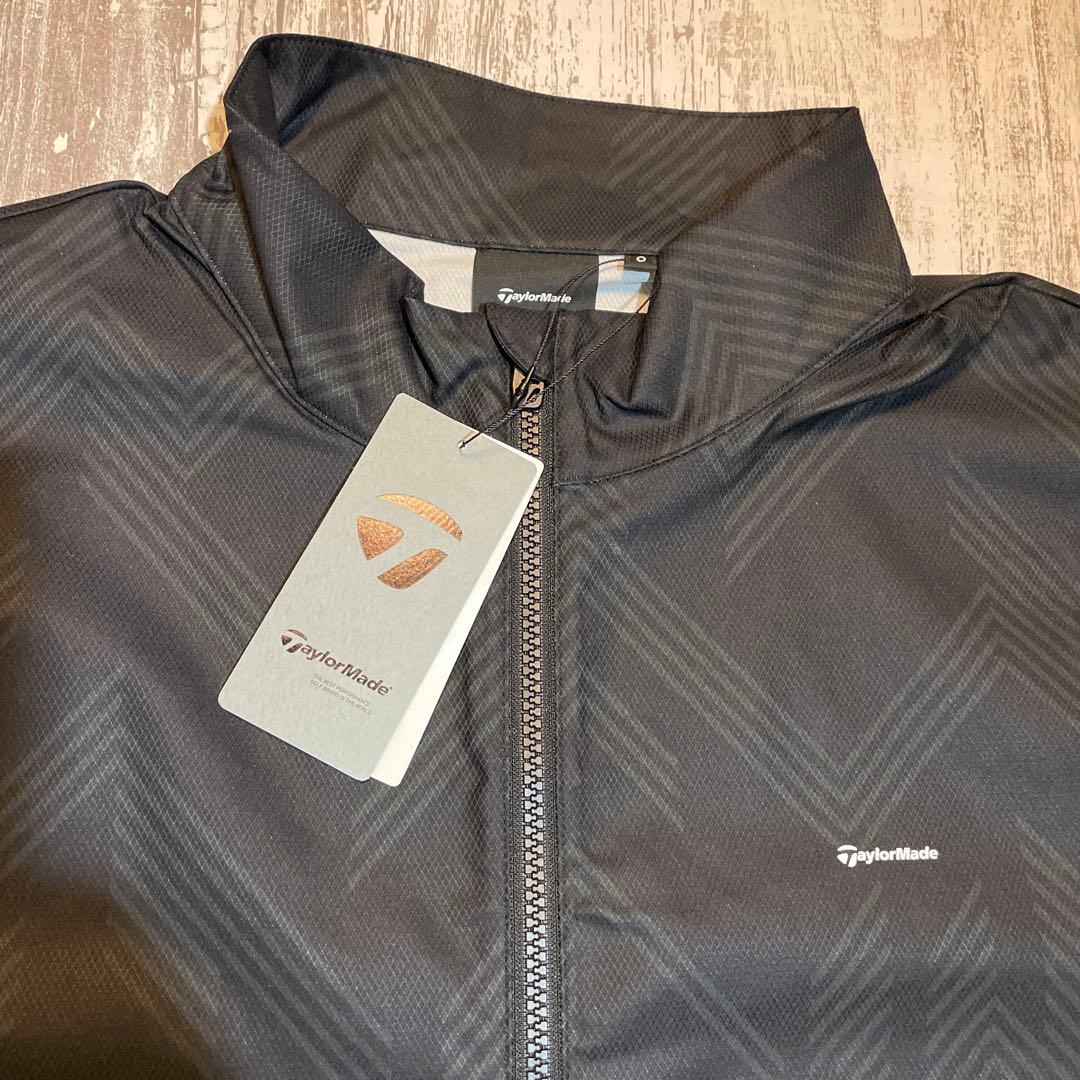 テーラーメイド　ゴルフウェア　フルジップ　ジャケット　Oサイズ　ブラック