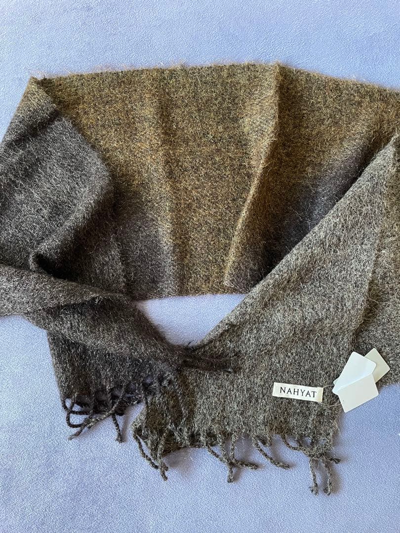 L'ECHOPPE【NAHYAT /ナヤット】別注 モヘア MIX ストール
