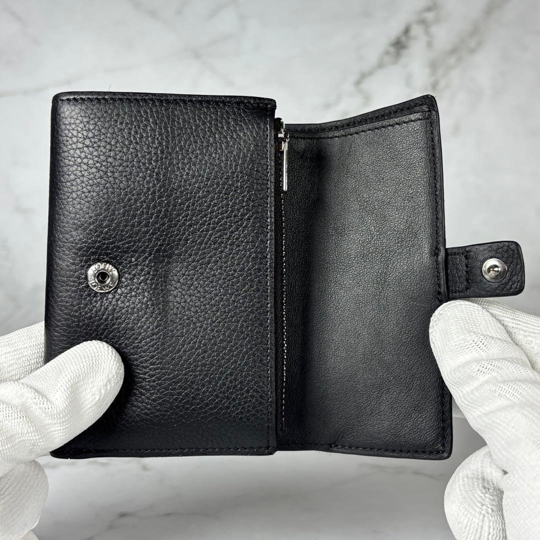 美品✨️LOEWE ロエベ 三つ折り財布 バーティカルウォレット 財布