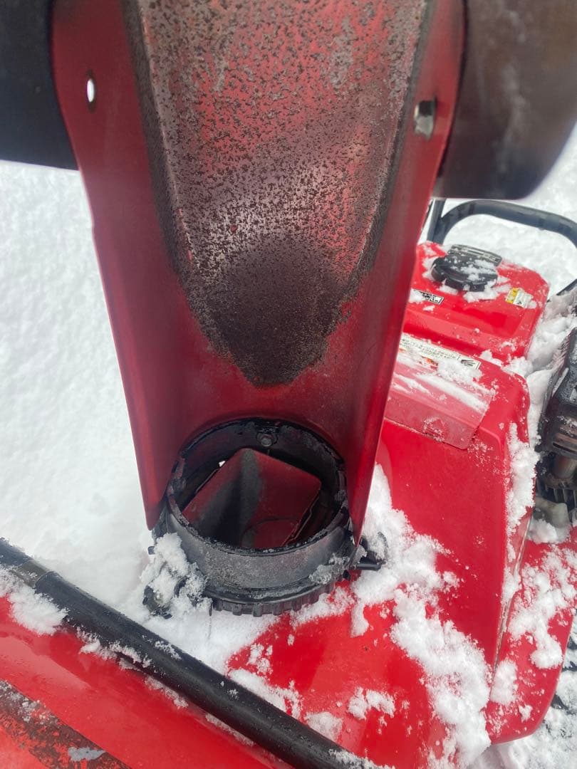 　除雪機HONDA HS655 セルバッテリ現在使用不可