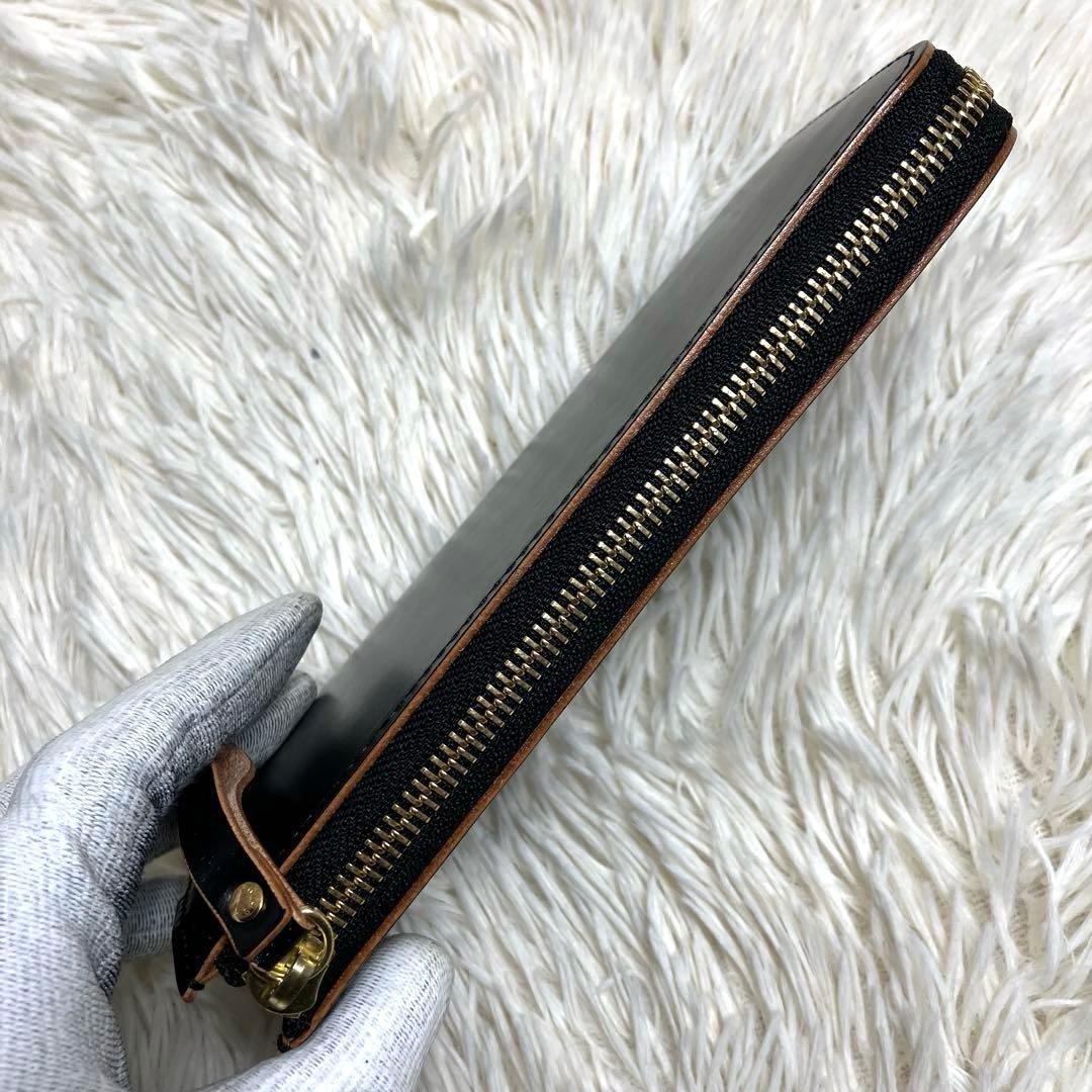 【未使用級】 希少品 ポーター フィルム 長財布 L字ファスナー レザー