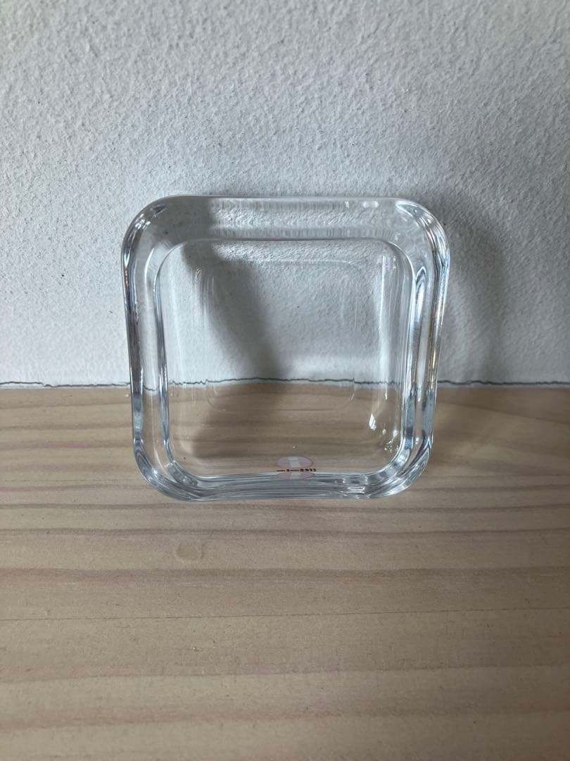 イッタラ　ヴィトリーニ　VITRIINI 小物入れ　クリア×コルク　スモール