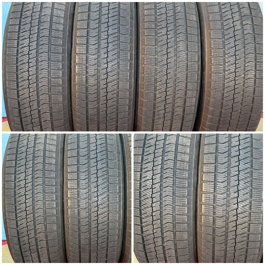 送料込★215/60R17 96QブリヂストンBLIZZAK VRX2バリ溝2本