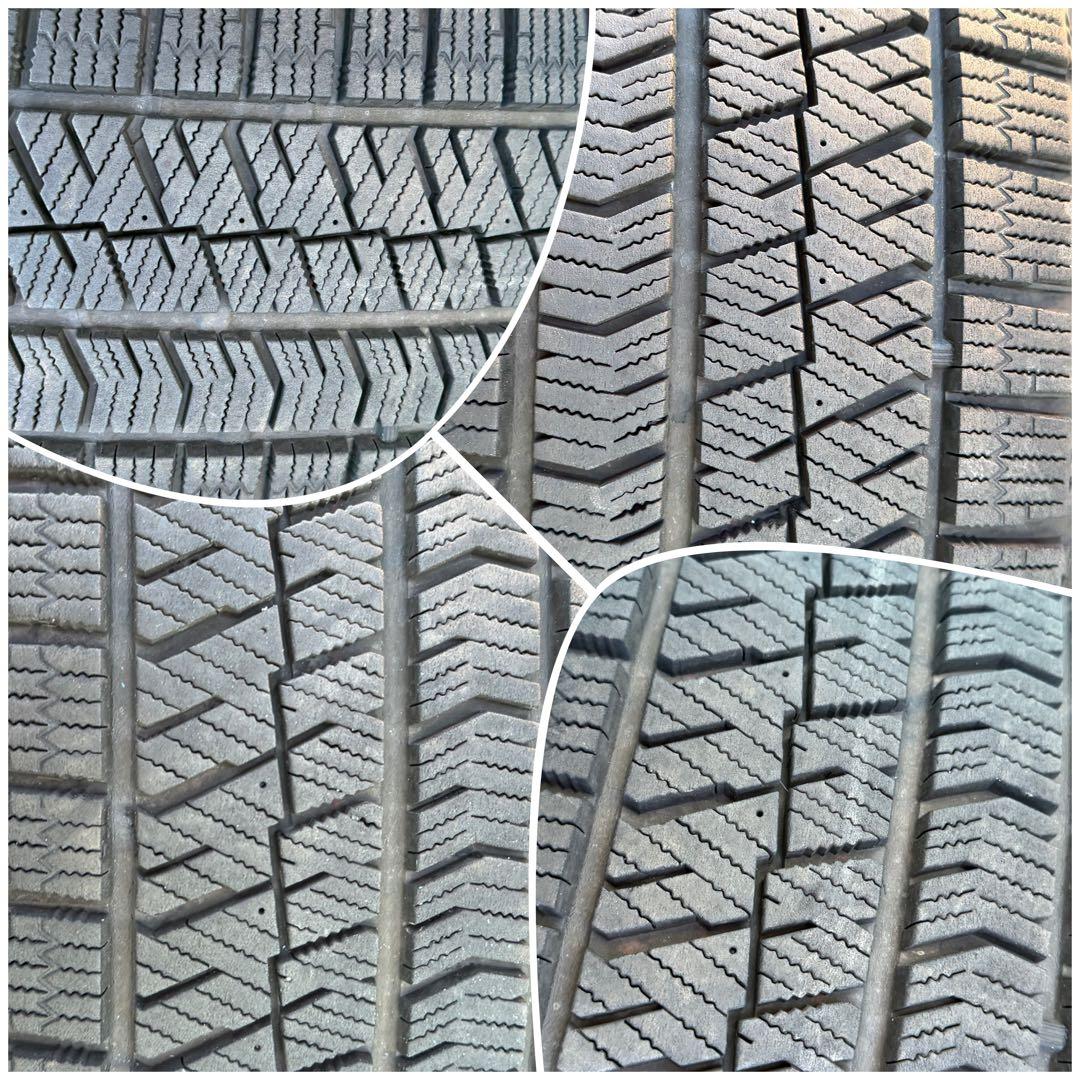 送料込★215/60R17 96QブリヂストンBLIZZAK VRX2バリ溝2本