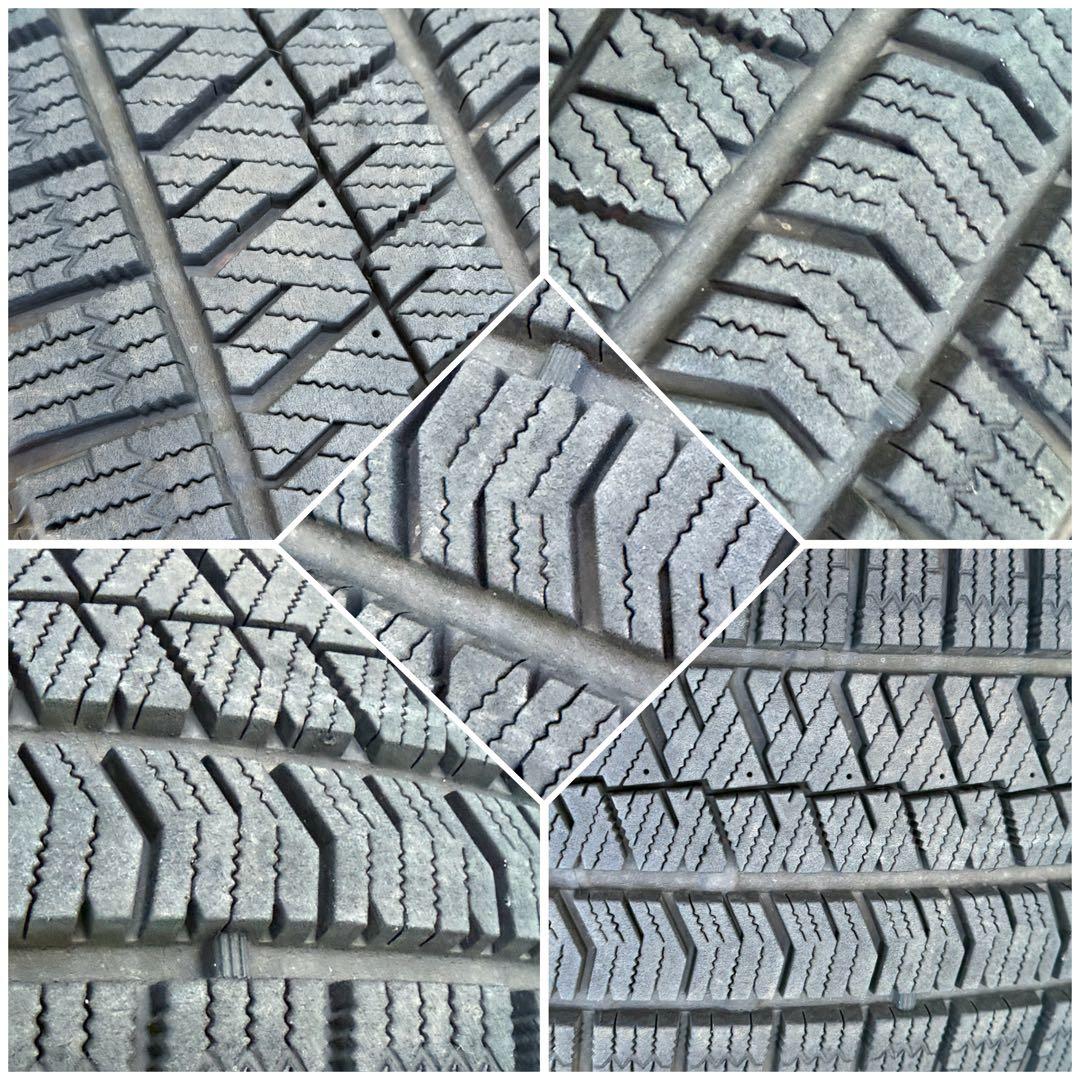 送料込★215/60R17 96QブリヂストンBLIZZAK VRX2バリ溝2本