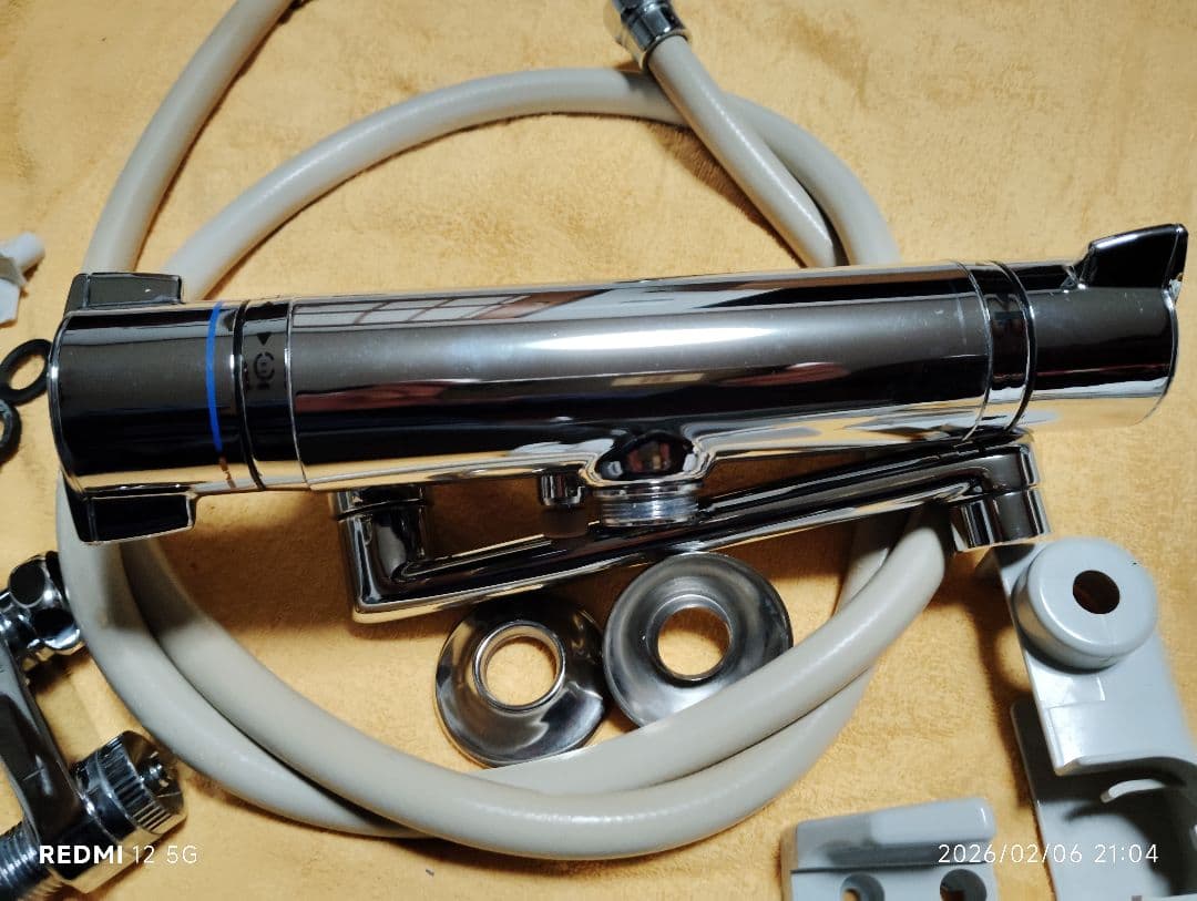 KVK サーモスタット付きシャワー混合栓