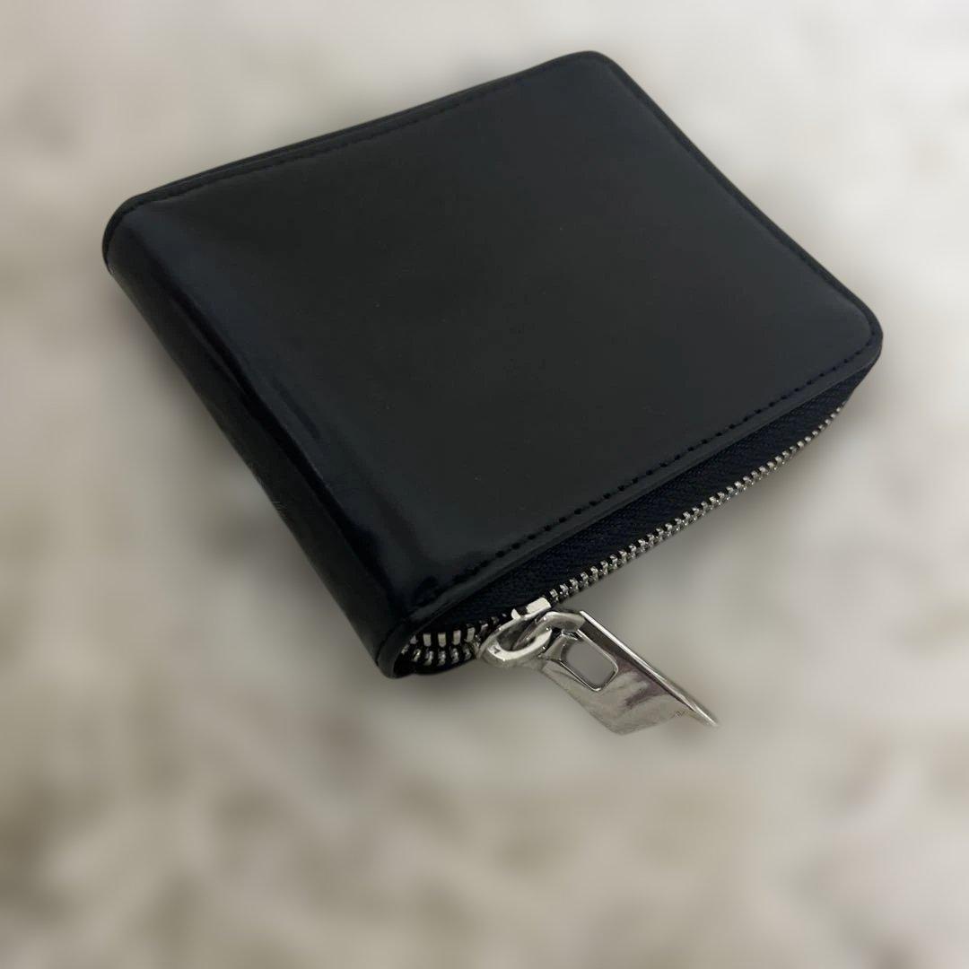 美品　DIESEL ディーゼル 小銭入れ付きラウンドファスナー２つ折り財布