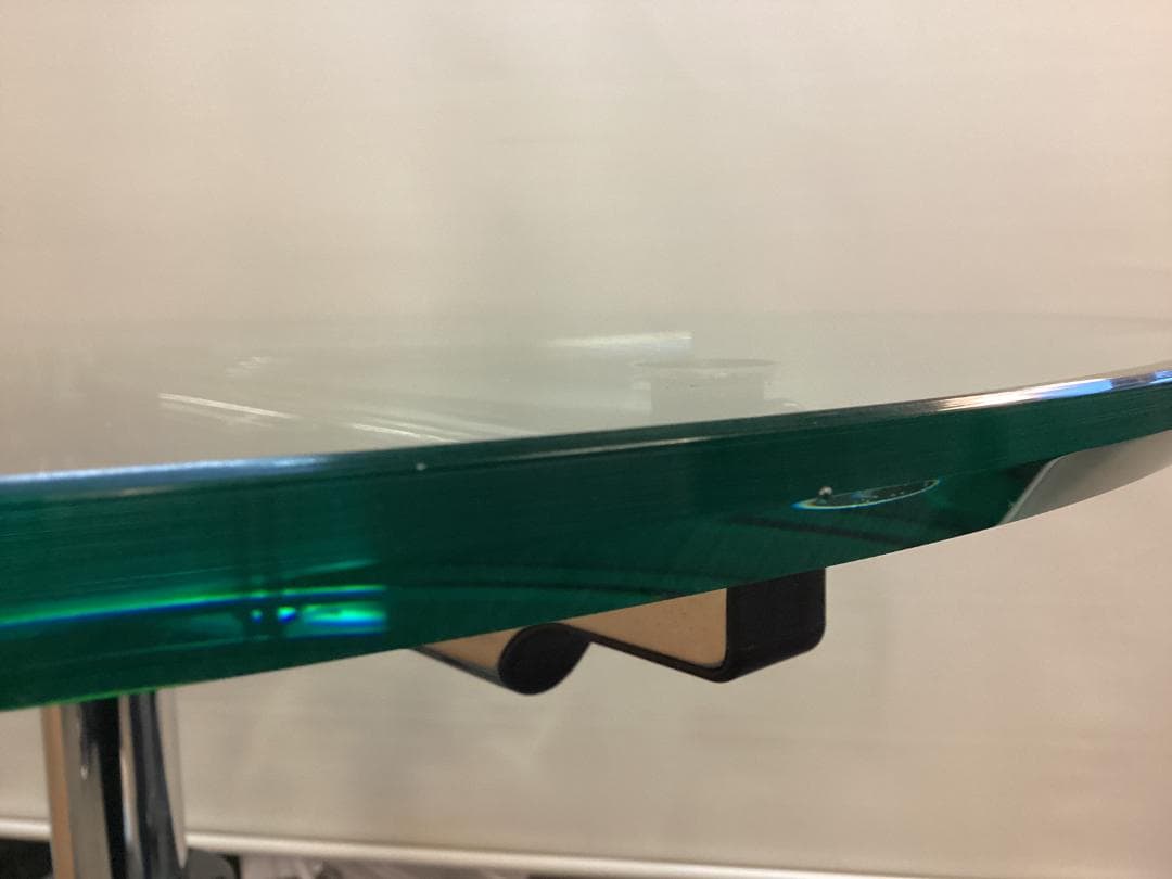 希少　１台のみ　USM　キトス　ラウンドテーブル　丸　795Φ　ガラス