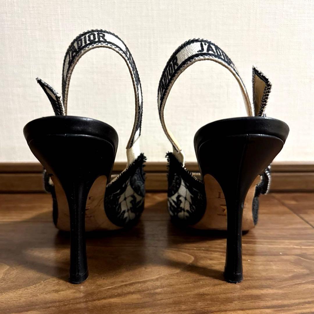 Christian Dior J'Adior スリングバックパンプス ブラック