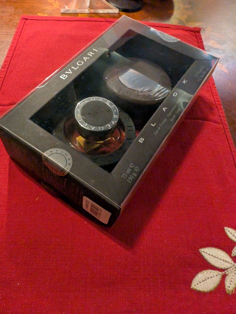 BVLGARI BLACK 香水セット 75ml + ソープ 150g
