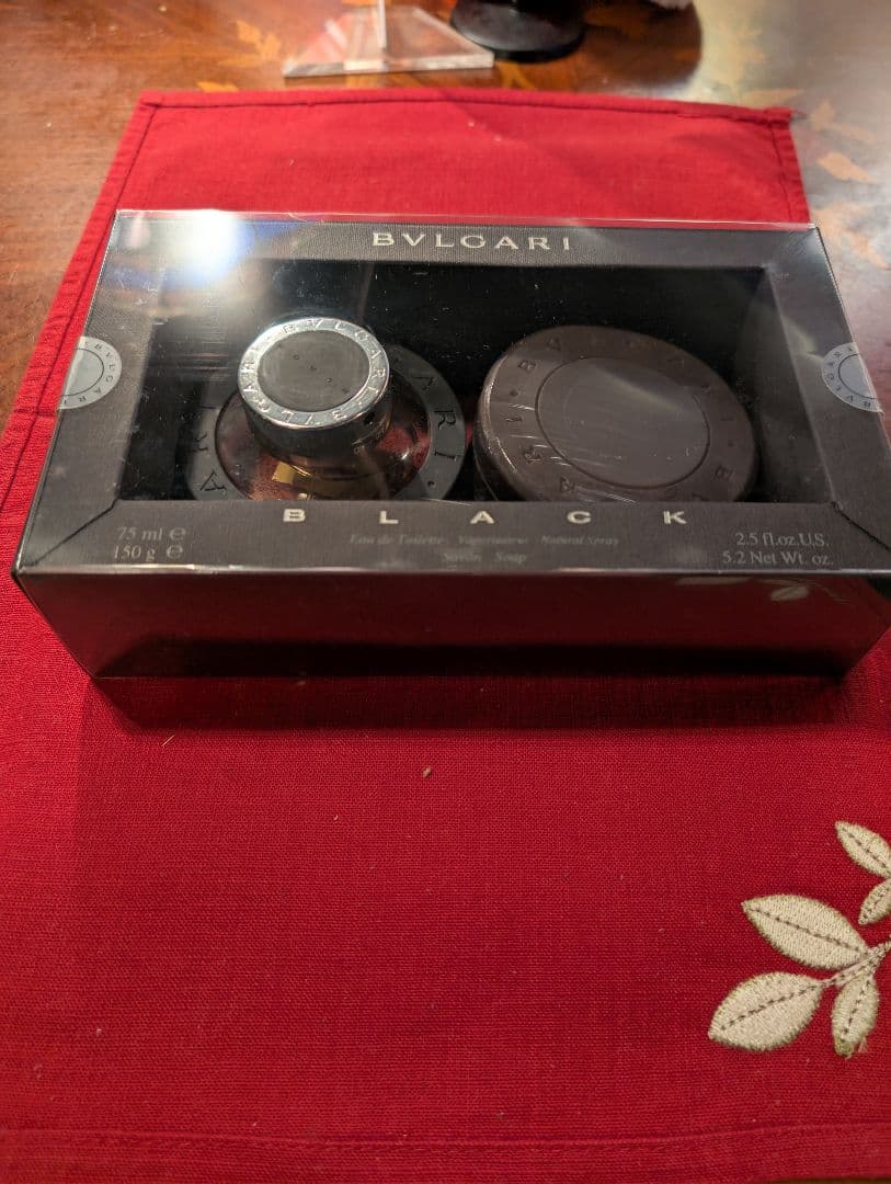 BVLGARI BLACK 香水セット 75ml + ソープ 150g