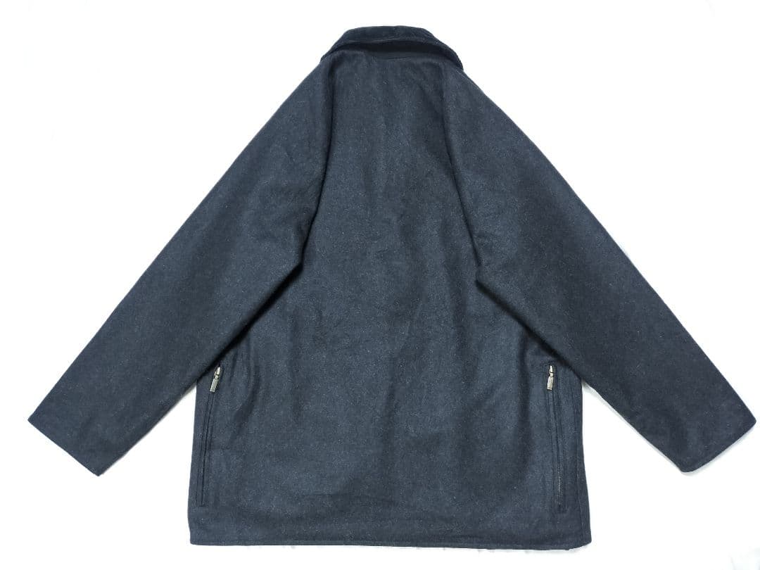 00s Barbour wool beaufort ブラック L