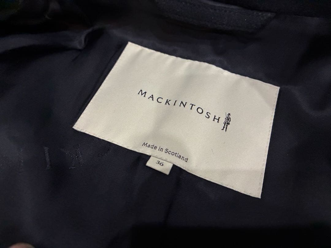 Mackintosh ベルテッドコート FETLER フェトラー 36