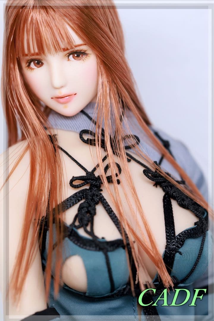 ♪♪ 1/6 　ドール カスタムドールヘッド　　秋椛　(あきか)　　♪♪