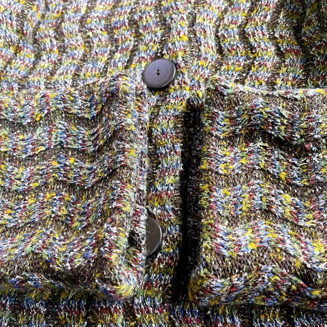 美品✨MISSONI SPORT アルパカ混 ニットジャケット 44 イタリア製