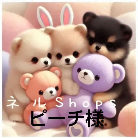 ご確認用　ぬいぐるみワンコ柄　ハンカチ　ハンドメイド12/19
