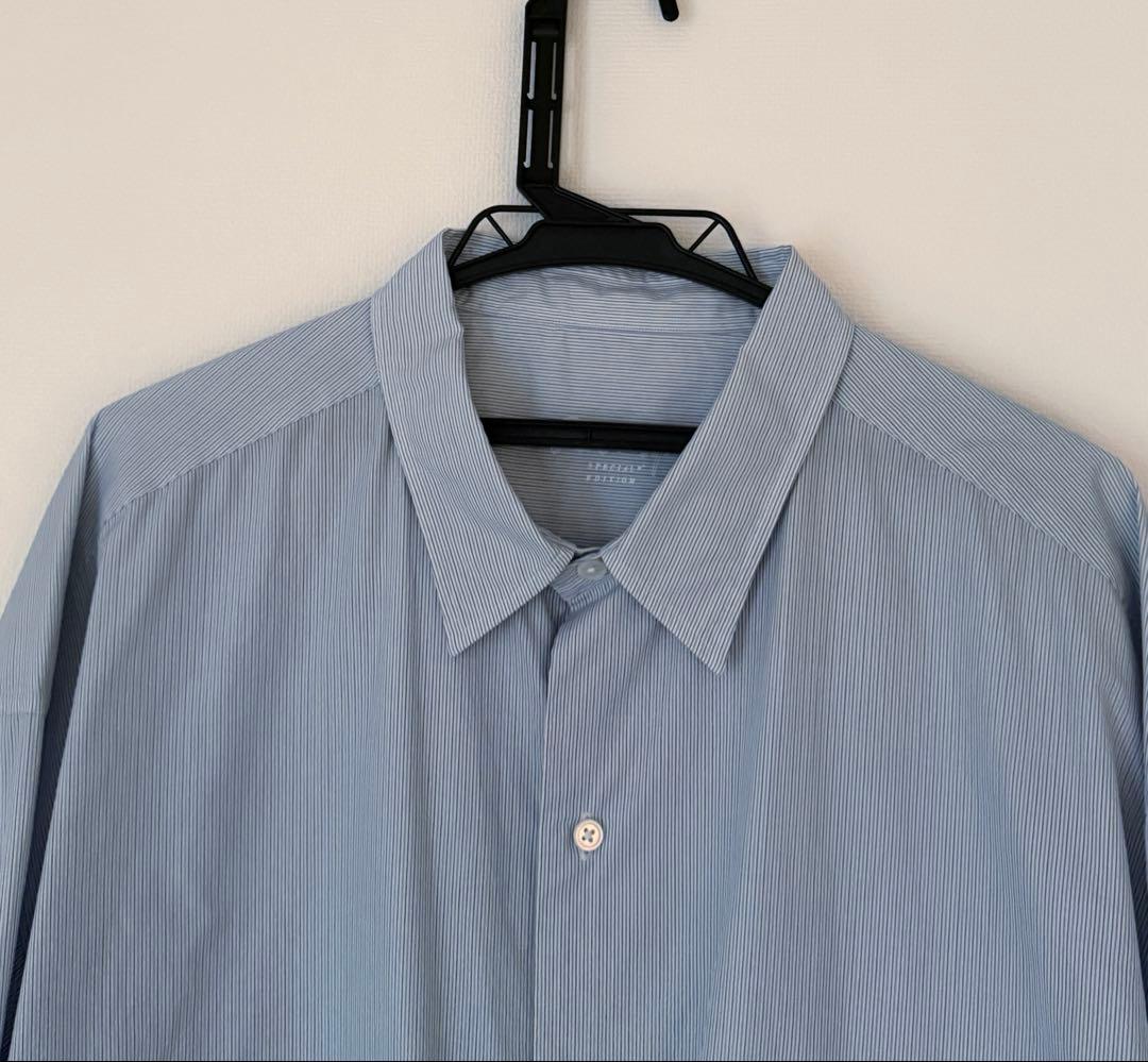 トップス porter classic - ROLL UP STRIPE SHIRT