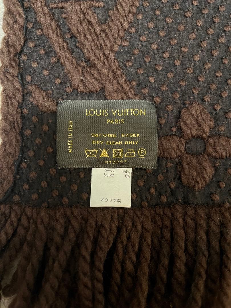 【Dh.Sさま専用】LOUIS VUITTON ブラウン マフラー