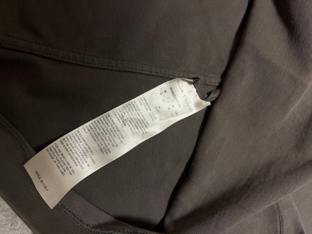 Rick Owens ロングTシャツショート丈 BA素材