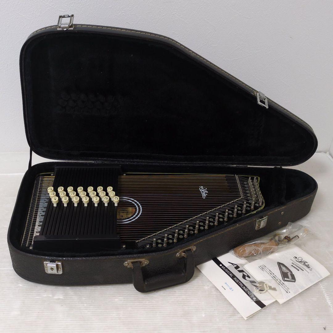 Aria AH-21 アリア コードハープ オートハープ ハードケース付き
