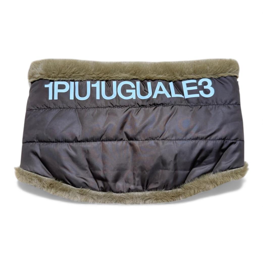 1PIU1UGUALE3 GOLF ネックウォーマー ファー ゴルフウェア