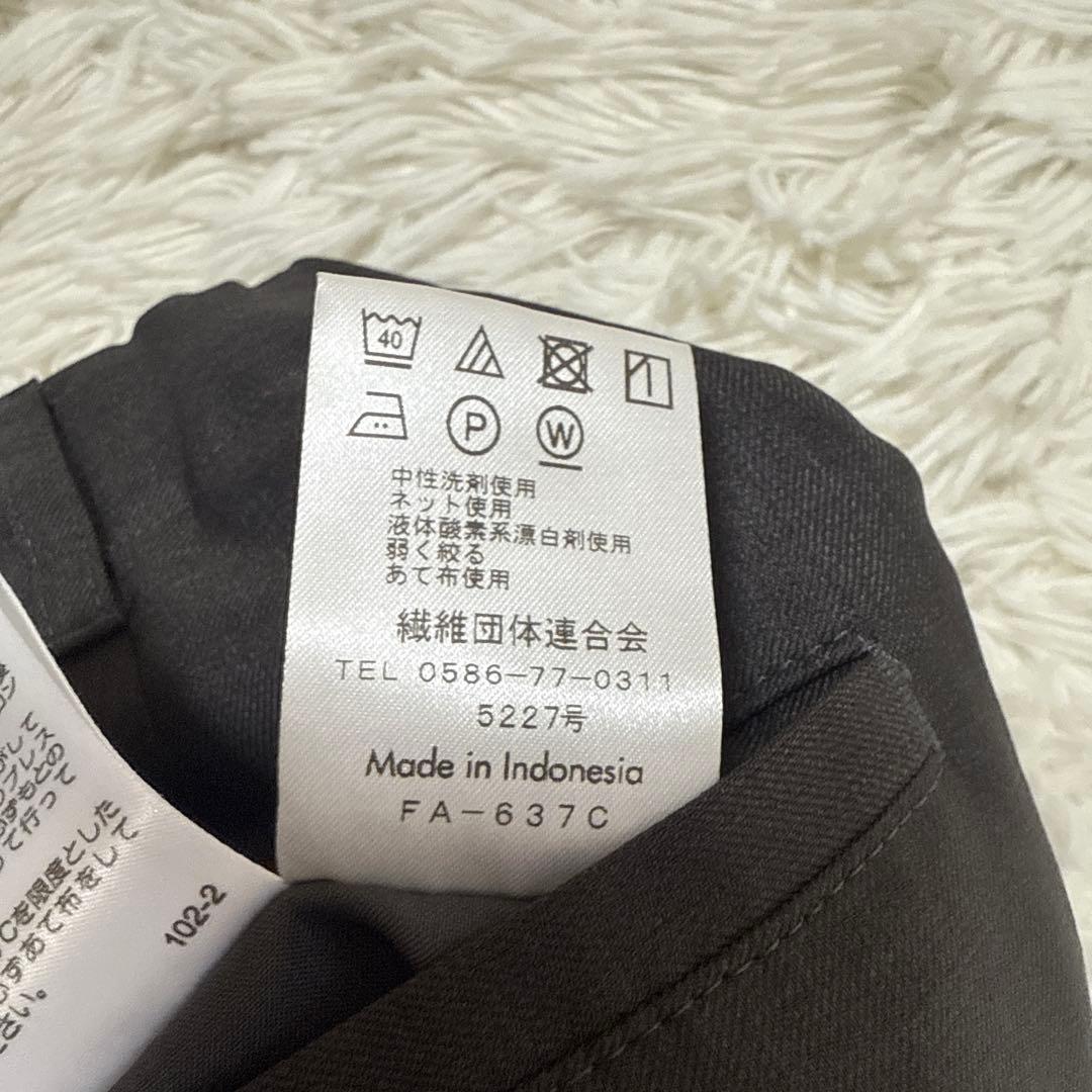 美品　オリヒカ　セットアップ　スーツ　ビジネス　グレー　ダブルブレスト　S